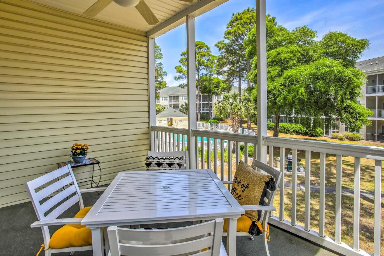 Sunny Coastal Condo About 1 Mi To N Myrtle Beach! Exterior photo